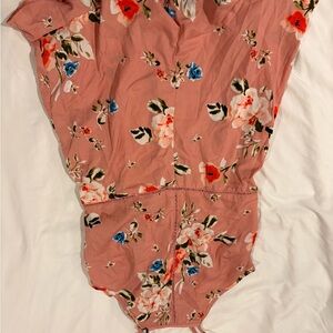 Primark Pink and Blue Floral Chemise